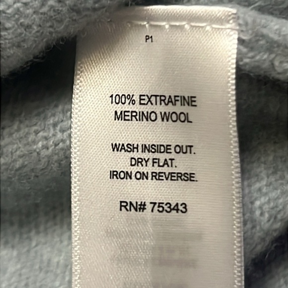 Telluride Clothing 100% Extrafine Merino Wool sz XL - Picture 7 of 8